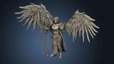 3D model Sicorra Aasimar Paladin Wings (STL)