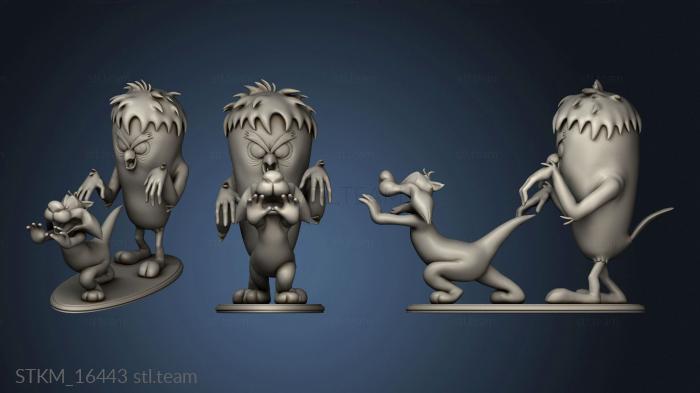 3D model Tweety Monster Silvester (STL)