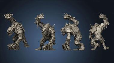 3D model undead necro shambling Mummy (STL)