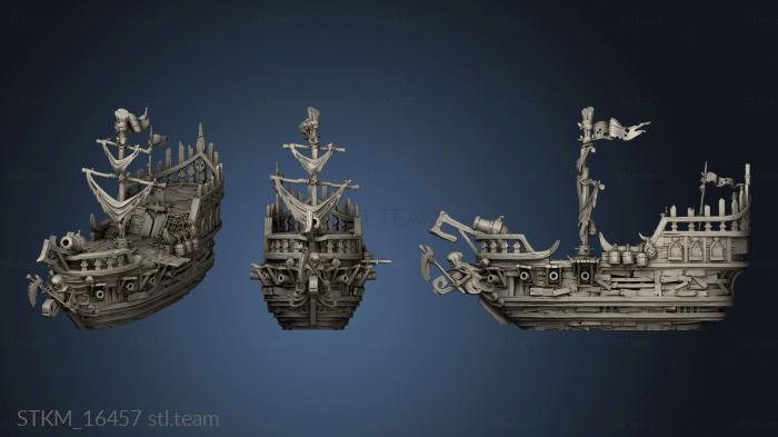 Undead Pirate Ship Flat