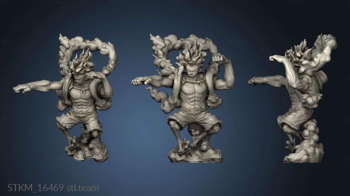 3D model One Luffy Gear Snake Man Snake Man (STL)