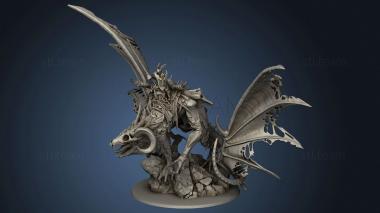 3D model Vampire Lord on Zombie Drake FCM (STL)