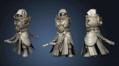 3D model angry chappy with robes link DA chaplain (STL)