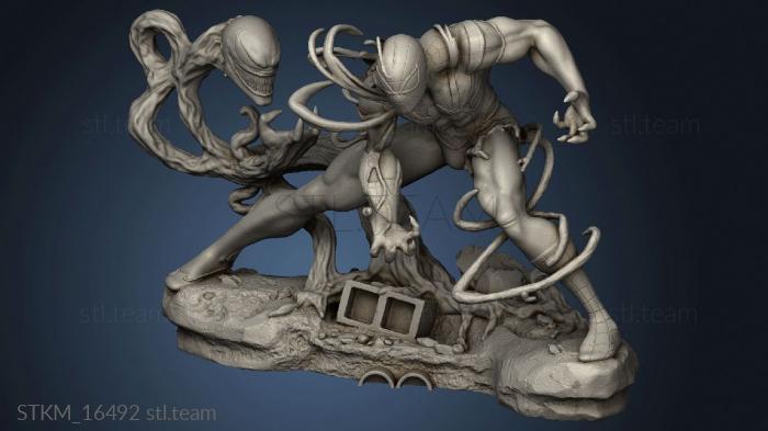 3D model Venom Take Over Spider Man Maximum (STL)