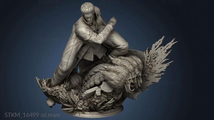 Vergil Statue Devil Cry