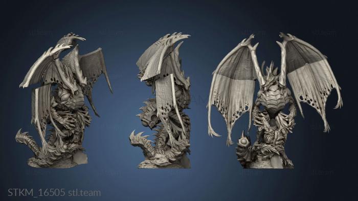 3D model Vile Steel Dragon (STL)