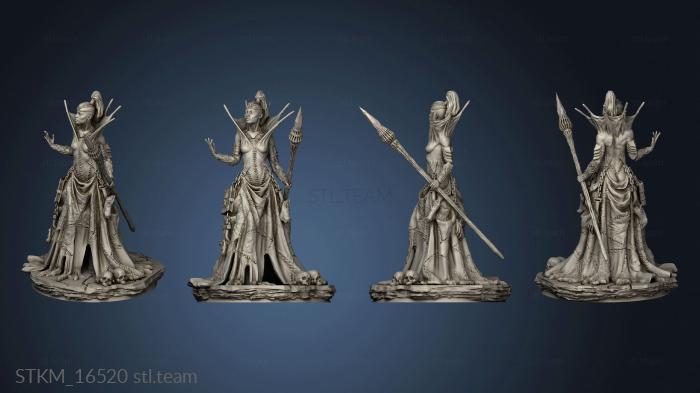 3D model Vyxra the Necromancer (STL)