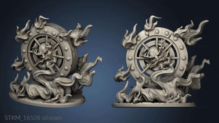 3D model wanyudo flame wheel ghost firewheel (STL)