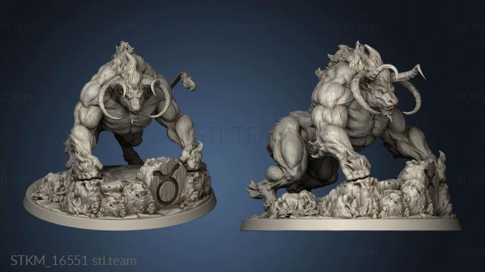 3D model Western Zodiacs Taurus (STL)