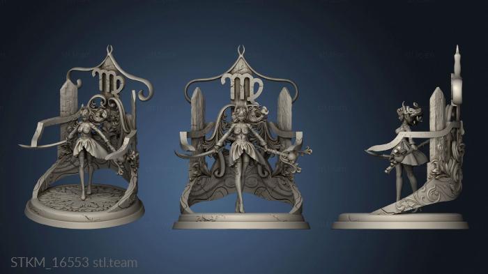 3D model Western Zodiacs Virgo (STL)