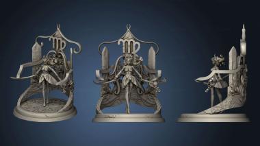 3D model Western Zodiacs Virgo (STL)