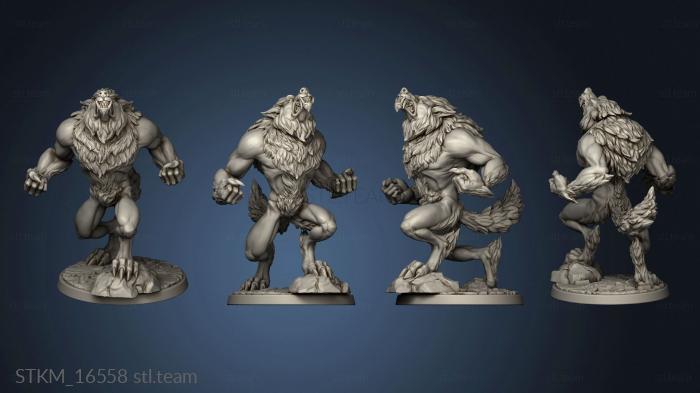 3D model White werewolf tavern Werewolves Furious (STL)