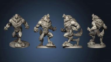 3D model White werewolf tavern Werewolves Furious (STL)