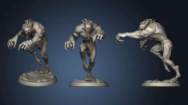 3D model White Werewolf Tavern Ghouls ghoul (STL)