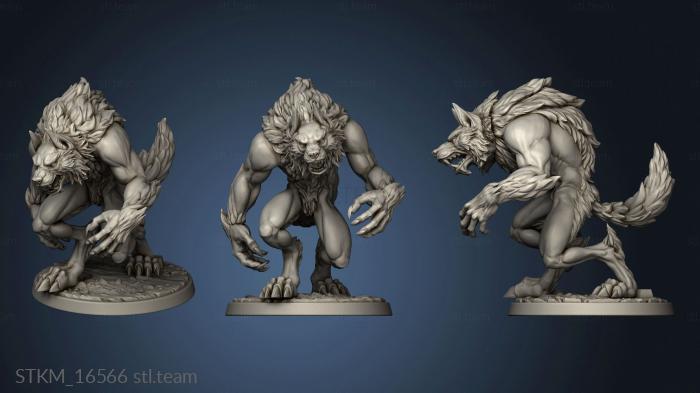 3D model White werewolf tavern Werewolves Common (STL)