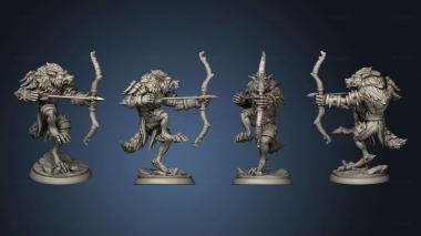 3D model White Werewolf Tavern Werewolves vs (STL)