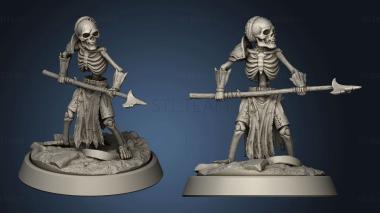 3D model Wight Apocalypse Skeleton Goblin (STL)