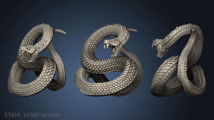 3D model Wilderness Monsters Bosses Giant Snakes Snake (STL)