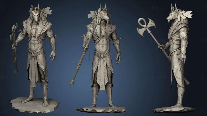 3D model anubis reparado (STL)