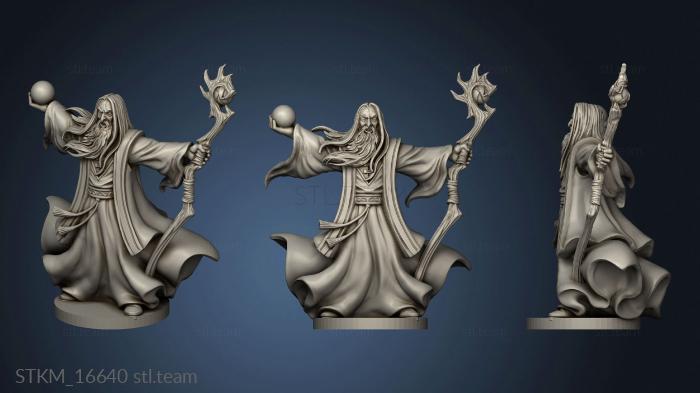 3D model heroes Dark saruman (STL)