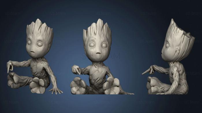 3D model Apple Watch Groot (STL)