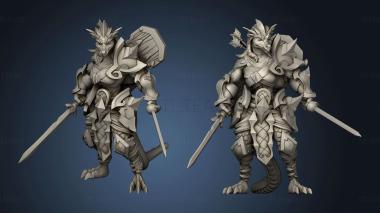 3D model Zorseth The Fighter Lvl (STL)