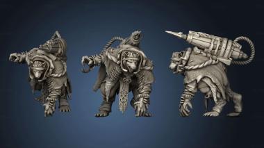 3D model Red Clay Gnolls the Dead sea Harponners Harpooneer (STL)