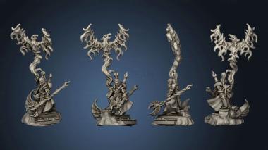 3D model ble elves Heroes Mages phoenix mage (STL)