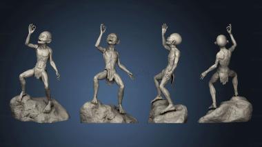 3D model Tolkien Gollum His Precious Gollum (STL)