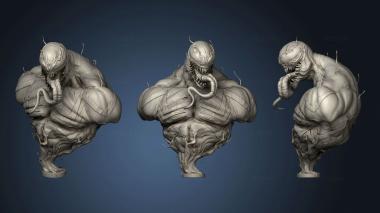 3D model Venom Coin Cabeza con encastrer (STL)