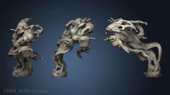 3D model undead necro shambling Stars Wraith BANSHEE (STL)