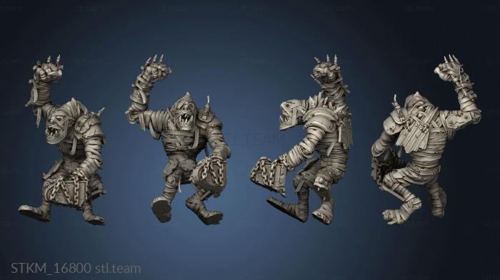 3D model undead necro shambling Mummies mummy (STL)