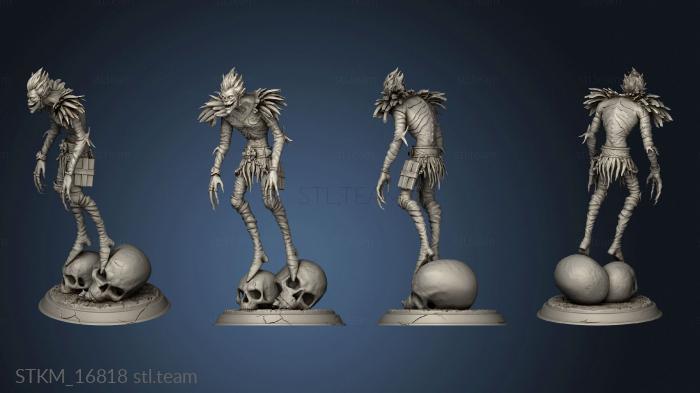 3D model ryuk ryuk Shinigami statue (STL)