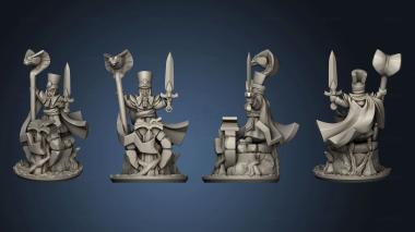 3D model Wizards wizard (STL)