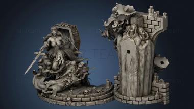 3D model The Crimson Countess Vampire Queen Kraken Vault icsp (STL)