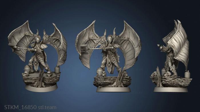 3D model Vampire and Knights Argila Unterstrichen (STL)