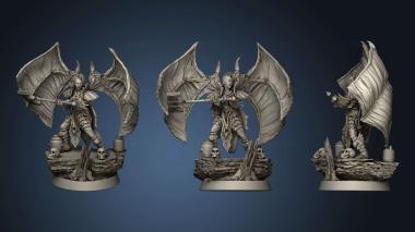 3D model Vampire and Knights Argila Unterstrichen (STL)