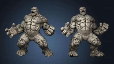 3D model The Thing and Statue Short (STL)