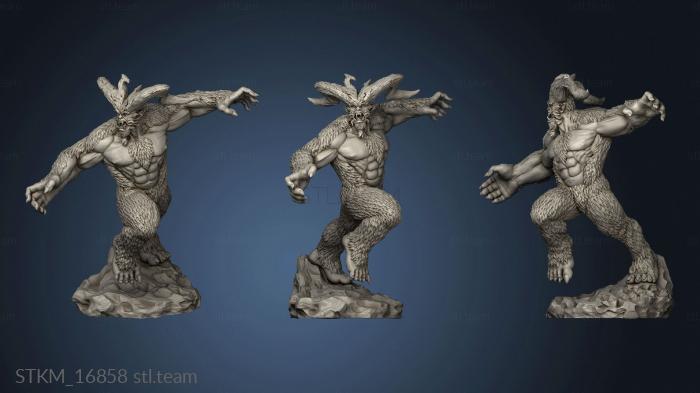 3D model Yetis Yeti Jumping (STL)