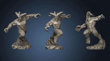 3D model Yetis Yeti Jumping (STL)