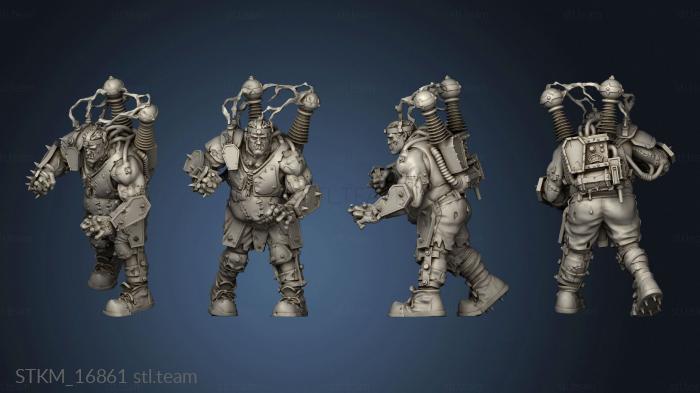 3D model undead necro shambling Stars Frank BIG LIGHTNING (STL)