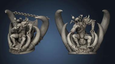 3D model Vol jin World Warcraft Stand chain (STL)