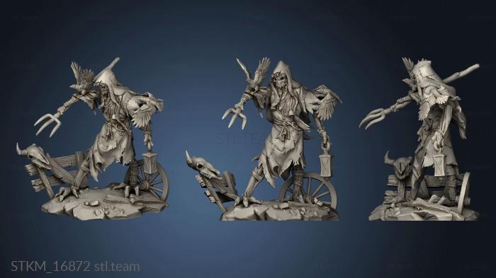 3D model White Werewolf Tavern Scarecrow (STL)