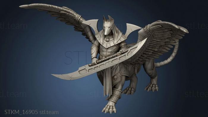 3D model sphinx champion 2 (STL)