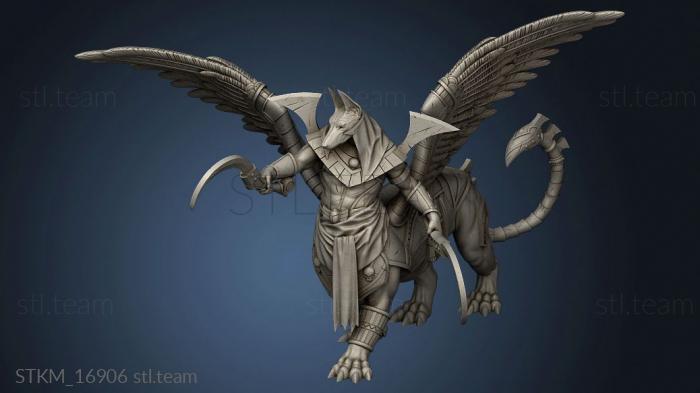 3D model sphinx champion 4 (STL)