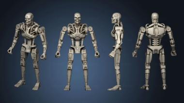 3D model T800 Terminator Articulated (STL)