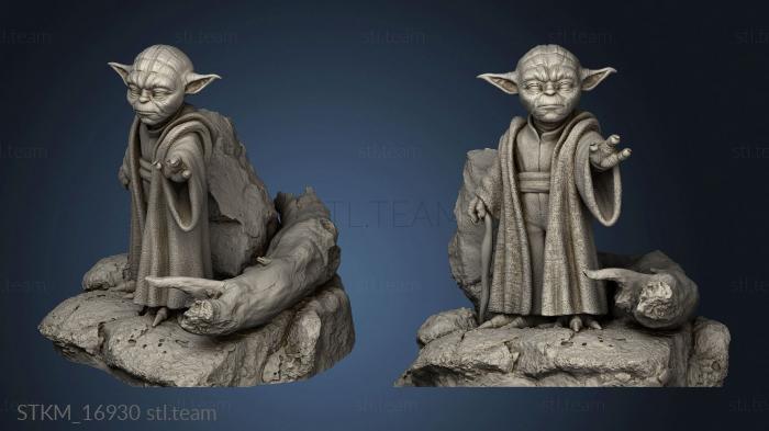 3D model Yoda (STL)