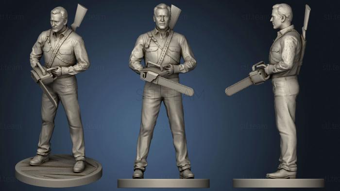 3D model Ash vs evil dead (STL)