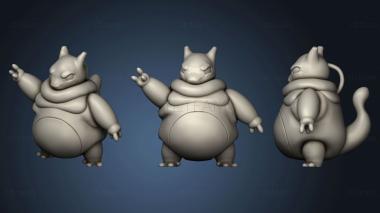 3D model AW Chonky Cat (STL)