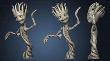 3D model Baby Dancing Groot Sans Base (STL)